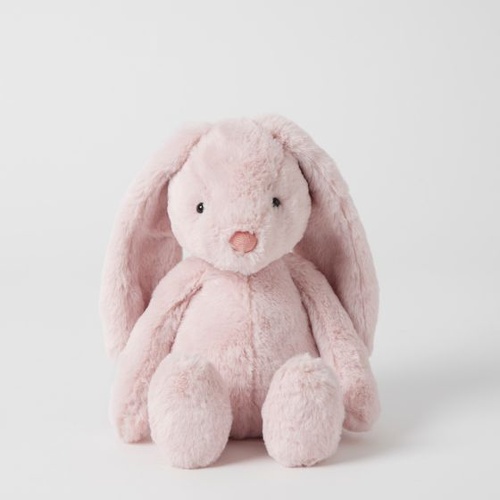 Jiggle & Giggle Pink Bunny Medium Plush JCST443