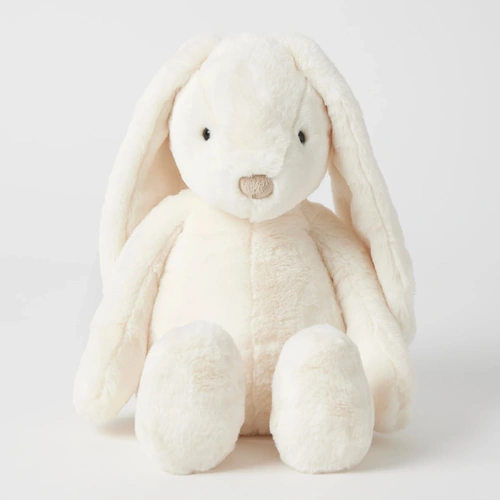 Jiggle & Giggle Cream Bunny Large Plush JCST450