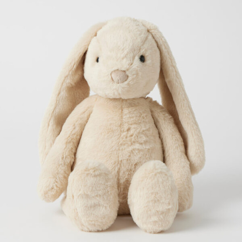 Jiggle & Giggle Beige Bunny Large Plush JCST453