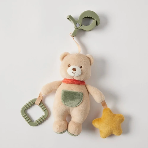 Jiggle & Giggle Hugglies Bear Clip-On Toy YTBC111
