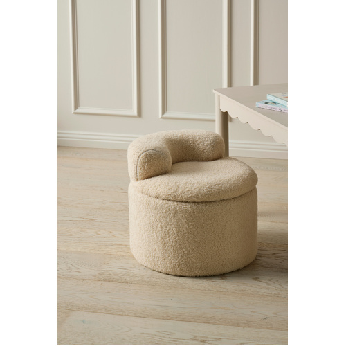 Jiggle & Giggle Boucle Kids Storage Chair HSFN006