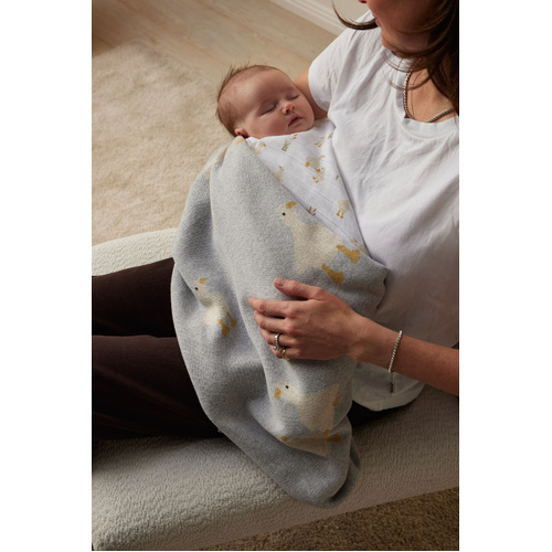 Jiggle & Giggle Wiggles Knitted Baby Blanket UNBL023