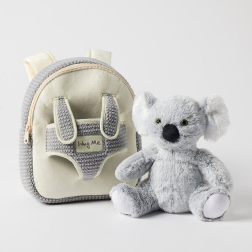 Jiggle & Giggle Plush Koala Hug-Me Buddy Backpack WTBP109