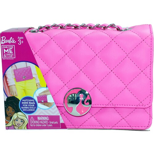 Barbie Handbag One for Me One for Barbie Pink Bag
