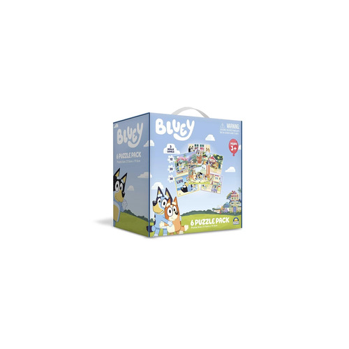 Bluey 6 Puzzle Pack 18604