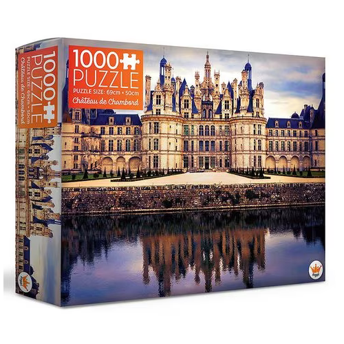 Regal Travel Series 1000pc Jigsaw Puzzle - Chateau de Chambord**