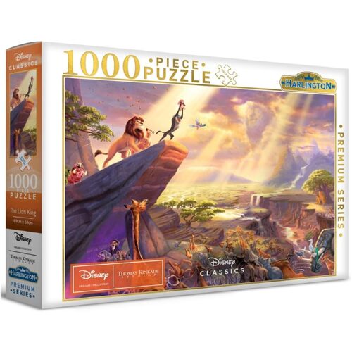 Harlington Thomas Kinkade Disney The Lion King 1000pc Puzzle 20062