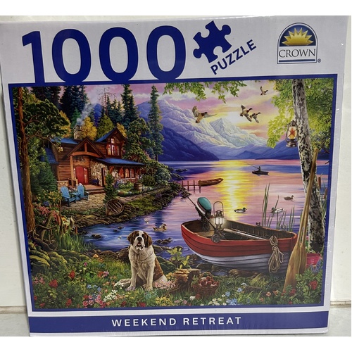 Crown Landscapes Weekend Retreat 1000pc Puzzle 20625