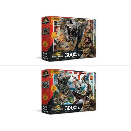 Jurassic World 300pc Puzzle Assorted; One Supplied 20656