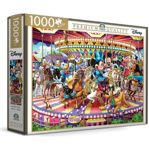 Crown Premium 1000pc Puzzle - Disney Carousel 20910