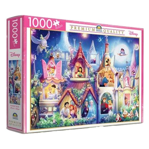 Crown Premium Quality Disney Princess 1000pc Jigsaw Puzzle 20913