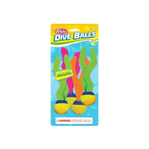 Wahu Swim Dive Balls 4 Pack ACA600196