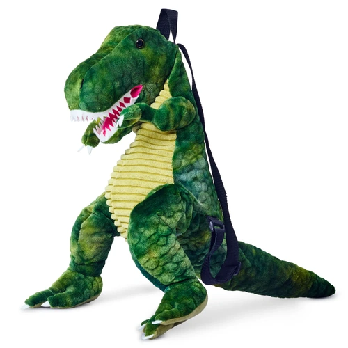 Johnco Green Dinosaur T-Rex Backpack FS011