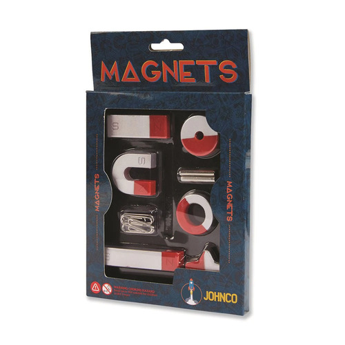 Johnco 8 Piece Magnetic Set Educational Toy FS019