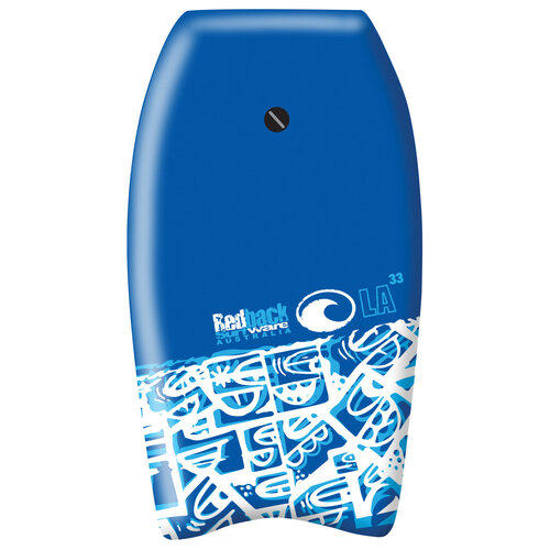 Redback Surfware LA by Redback Bodyboard 37" inc. plug & leash - Blue 6565214