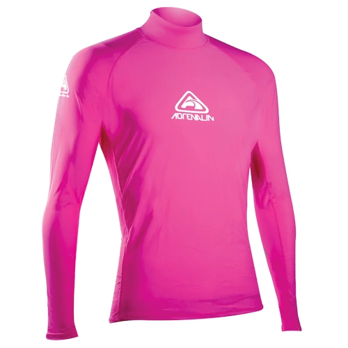 Adrenalin Vivid Long Sleeve Junior Rashie - Pink - Size 2