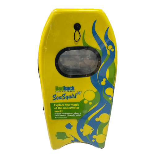 Redback Seaquirt 36" Viewing Bodyboard Yellow