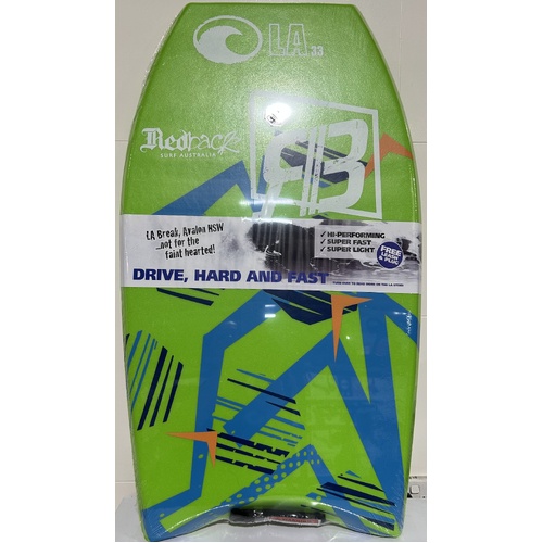 Redback Bodyboard 33" Lime 6565212540