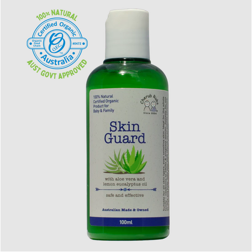 Cherub Rubs Skin Guard 100ml With Aloe Vera and Lemon Eucalyptus Oil