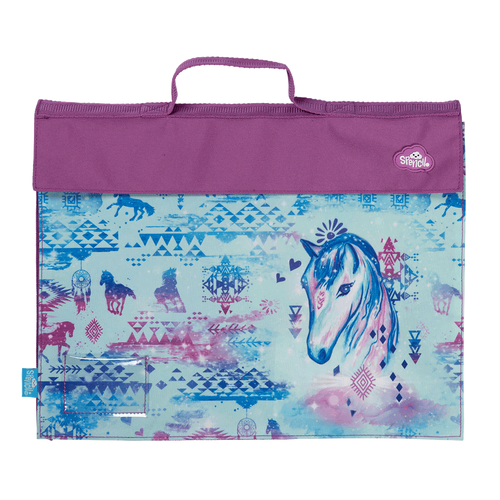 Spencil Library Bag - Aztec Horse