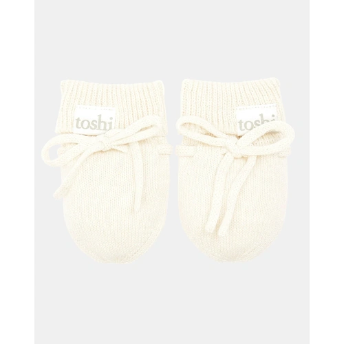 Toshi Organic Mittens Marley Cream