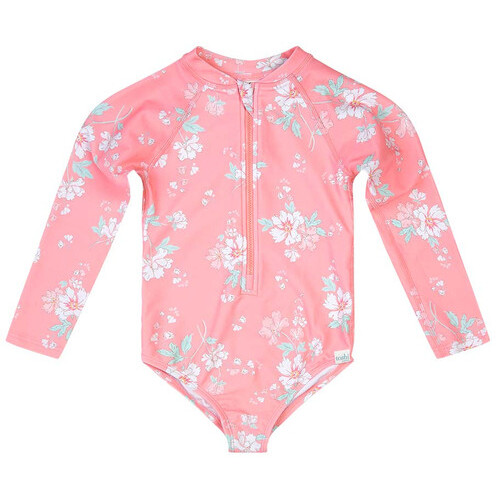 Toshi Swim Kids Bodysuit Classic [colour: Scarlett] [Size: XS (3)]