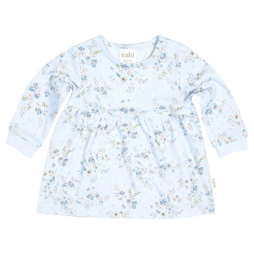 Toshi Knit Dress Classic Long Sleeve [Colour: Alice Dusk] [Size : 6-12 Months (0)]