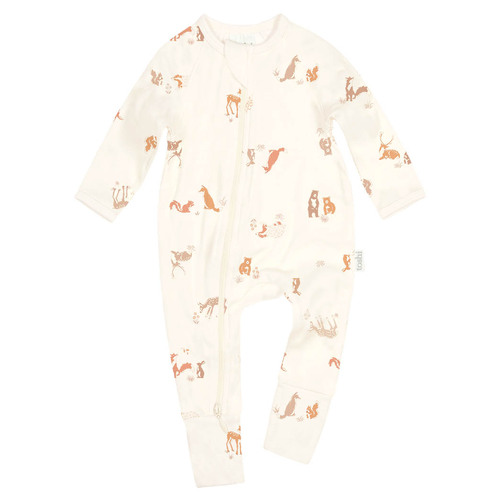 Toshi Onesie Long Sleeve Classic [Colour: Enchanted Forest Feather]