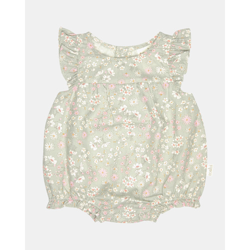 Toshi Baby Romper Eva [Colour: Thyme] [Size: 1 Year]