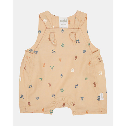 Toshi Baby Romper Folk [Colour: Cyborg Desert] [Size: 3-6 Months (00)]