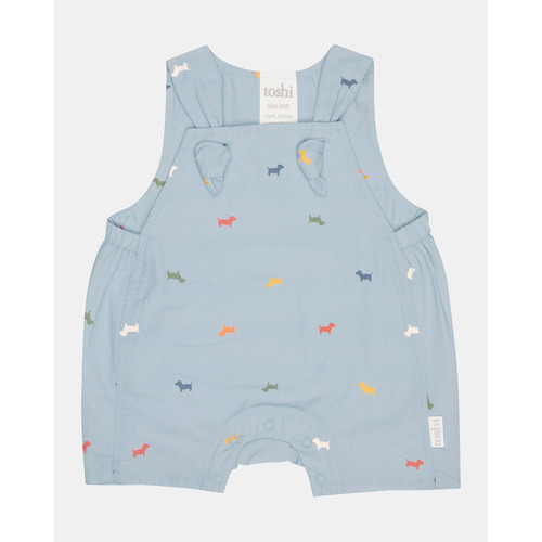 Toshi Baby Romper Folk [Colour: Koko Dog] [Size: 3-6 Months (00)]