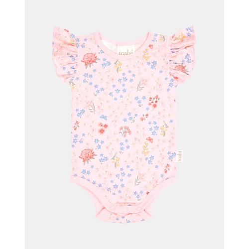 Toshi Onesie Short Sleeve Matilda Acacia Blossom 0000