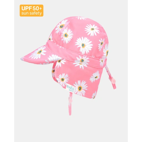 Toshi Swim Flap Cap Paradise [Colour: Daisy Watermelon] [Size: XXS Prem - NB (37cm)]