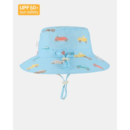 Toshi Sunhat Ryder Fast Lane Cyan M Toddler-Big Kid (51cm-54cm)
