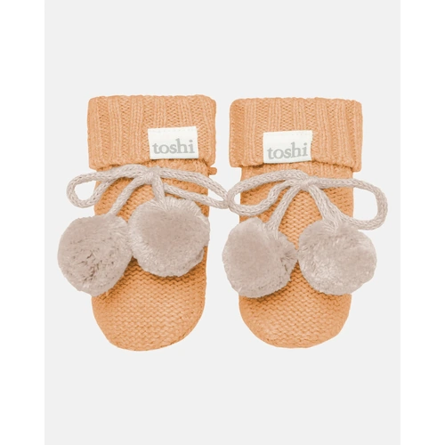Toshi Organic Booties Bobby Oak (Size 000)