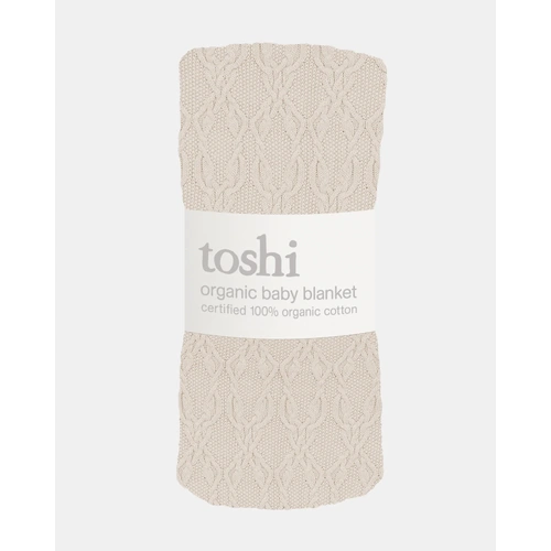 Toshi Organic Blanket Bowie Oatmeal