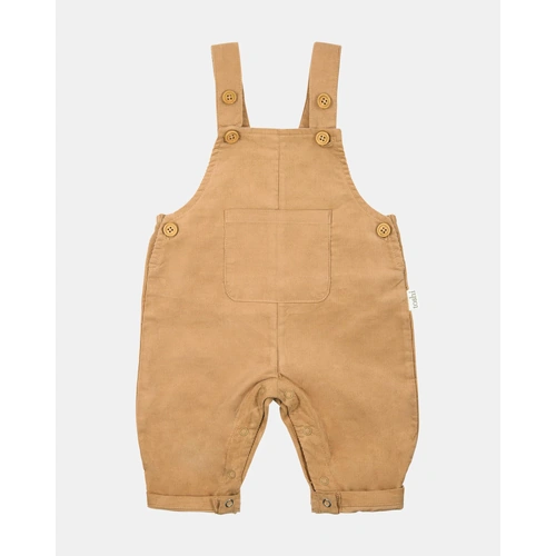 Toshi Baby Overalls Corduroy Quincy [Colour: Driftwood] [Size: 6-12 Months (0)]