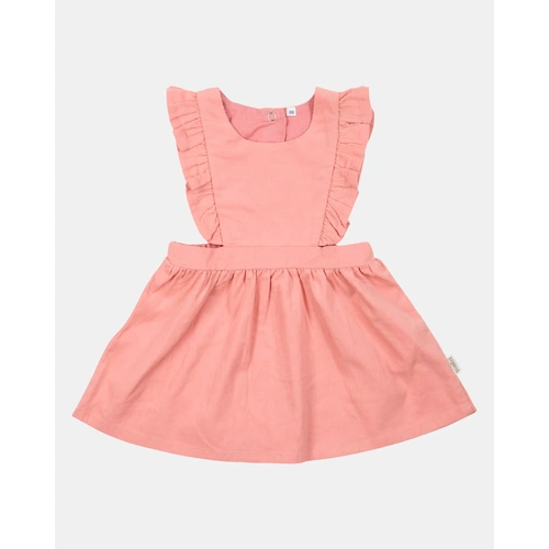Toshi Baby Corduroy Pinafore [Colour: Dusty Rose] [Size: 3-6 Months (00)]