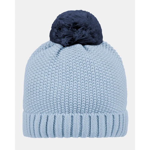 Toshi Organic Beanie Bobby Colour: Bluebell, Size: S 8mths to 2yrs (52cm)