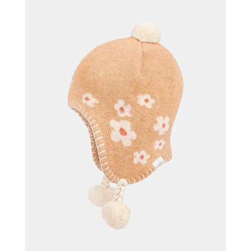 Toshi Organic Earmuff Beanie Style: Mystical, Colour: Jasmine, Size: M 2yrs - small grown up
