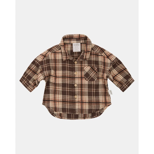 Toshi Shirt Check Harper Size: 6-12 Months (0)