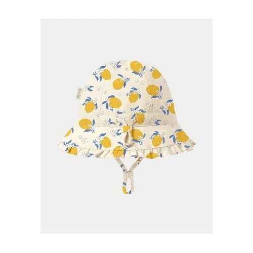 Toshi Bell Hat Arcadia  [Colour: Lemonade Cream] [Size: S 8mths to 2yrs (46-51cm)]