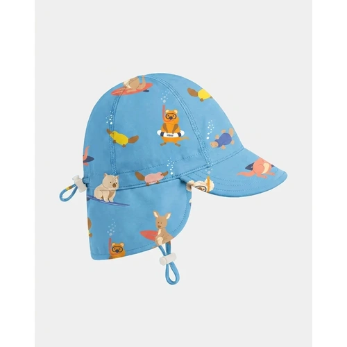 Toshi Swim Flap Cap Pirate [Colour: Beach Buddies] [Size: XS NB to 8mths (38-46cm)]