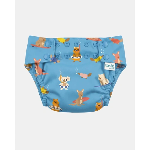 Toshi Swim Nappy Pirate [Colour: Beach Buddies] [Size: 3-12 Months (00-0)]
