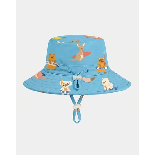 Toshi Swim Sunhat Pirate [Colour: Beach Buddies] [Size: S 8mths to 2yrs (46-51cm)]