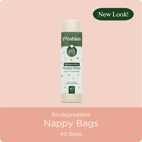 Tooshies Biodegradable Nappy Bags 40pk 260320