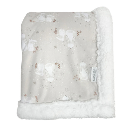 Bubba Blue Reversible Cuddle Blanket Bunny Dream 10711 **