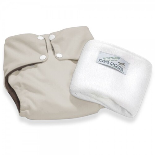 Pea Pods Reusable Nappy ONE Size Latte OSC