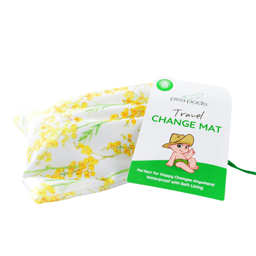 Pea Pods Travel Changemat Wattle TCMWATTLE**