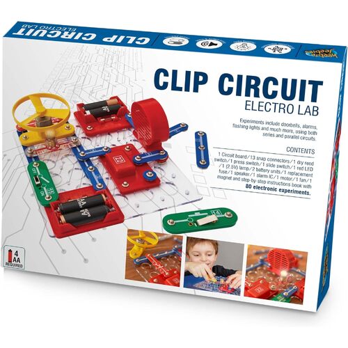 Heebie Jeebies Clip Circuit Electro Lab 0080